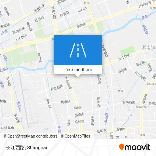 长江西路 map