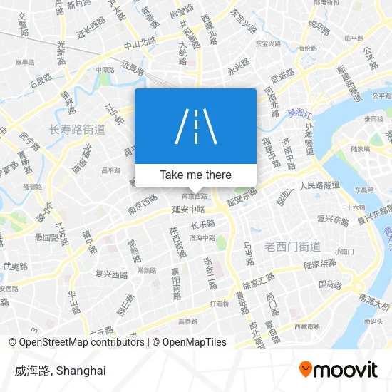 威海路 map