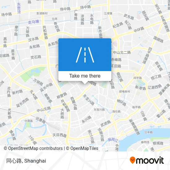 同心路 map