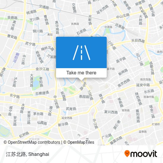 江苏北路 map