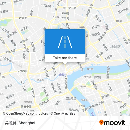 吴淞路 map