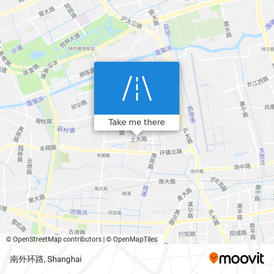 南外环路 map