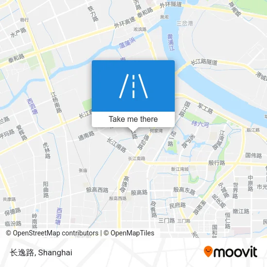 长逸路 map