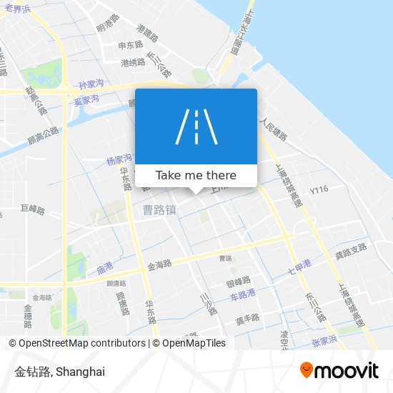 金钻路 map