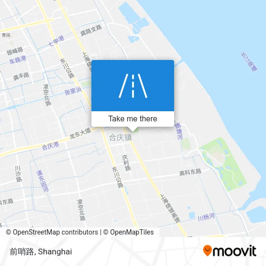 前哨路 map