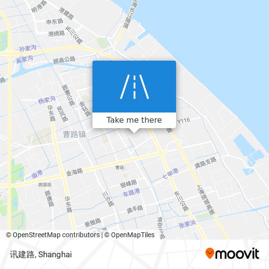 讯建路 map