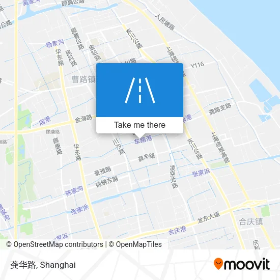 龚华路 map