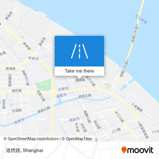 港绣路 map