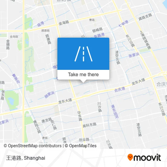 王港路 map