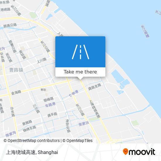 上海绕城高速 map
