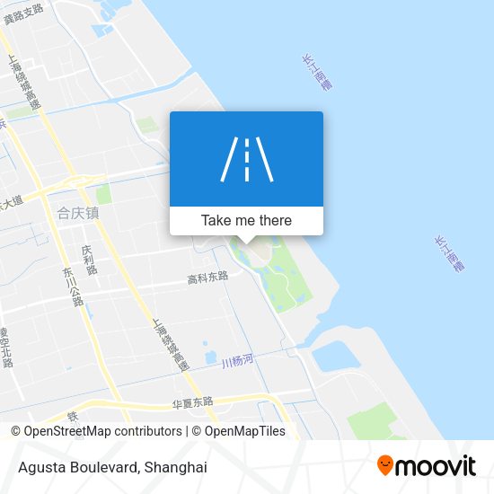 Agusta Boulevard map
