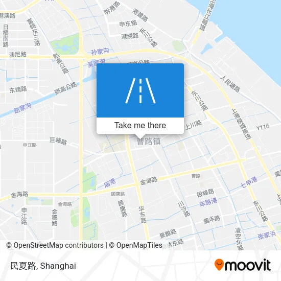 民夏路 map