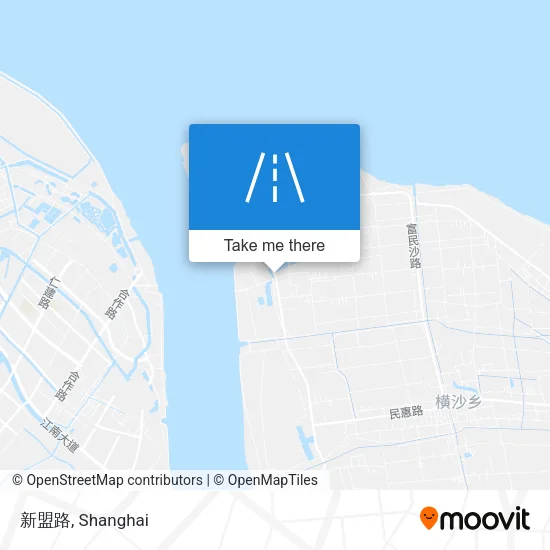 新盟路 map