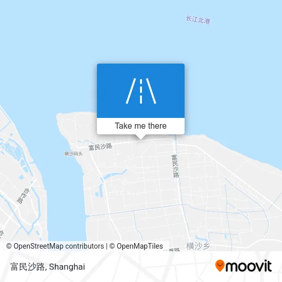 富民沙路 map