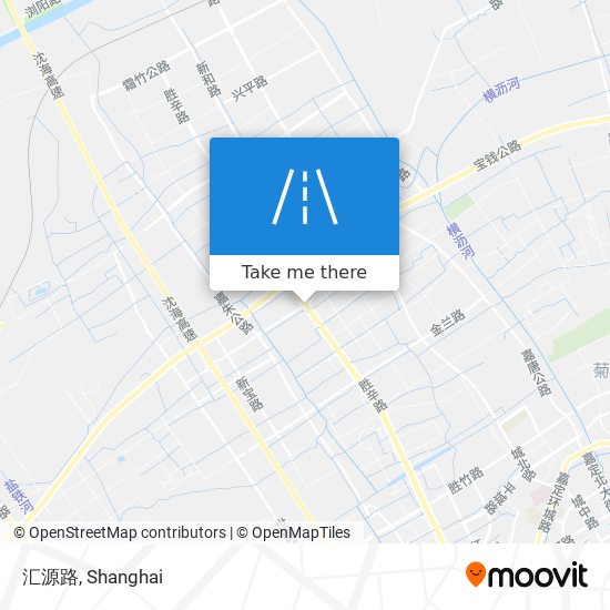 汇源路 map