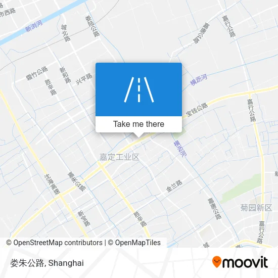 娄朱公路 map