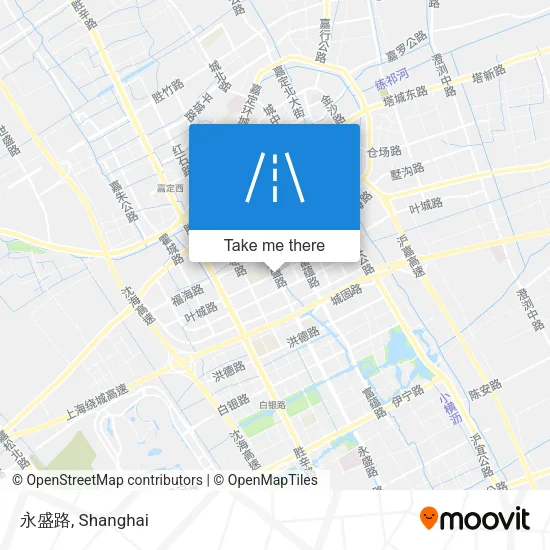 永盛路 map