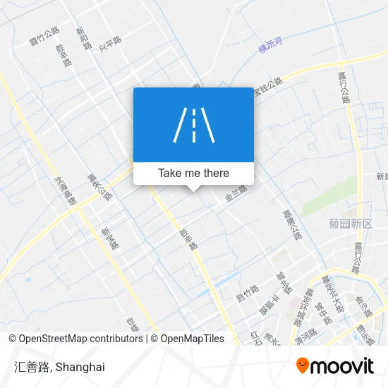 汇善路 map