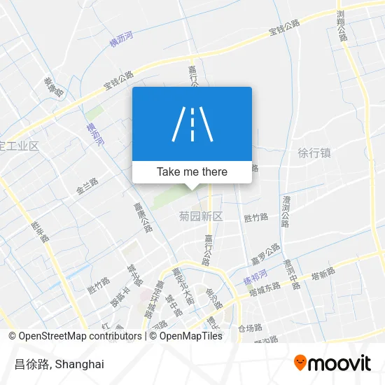 昌徐路 map