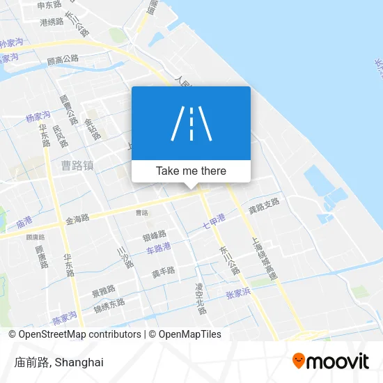 庙前路 map