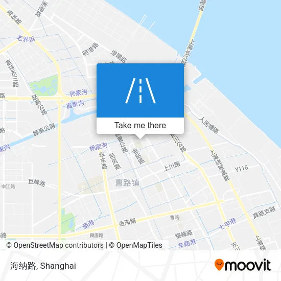 海纳路 map