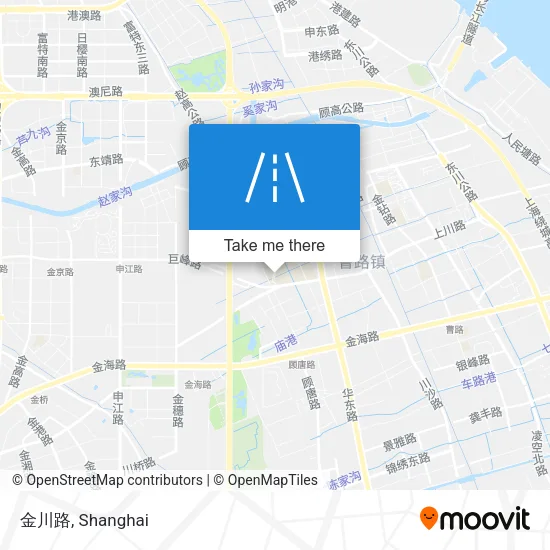 金川路 map