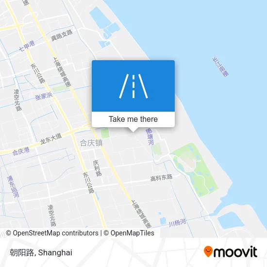 朝阳路 map
