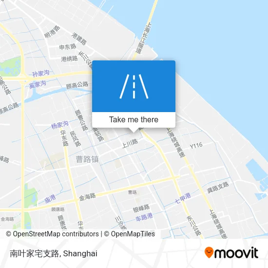 南叶家宅支路 map