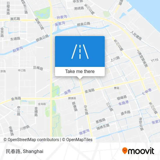 民春路 map