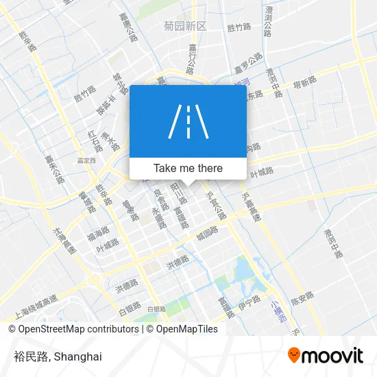 裕民路 map