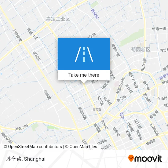 胜辛路 map