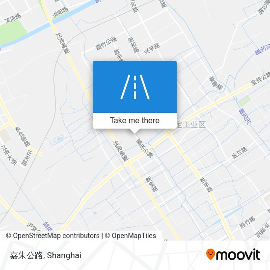 嘉朱公路 map