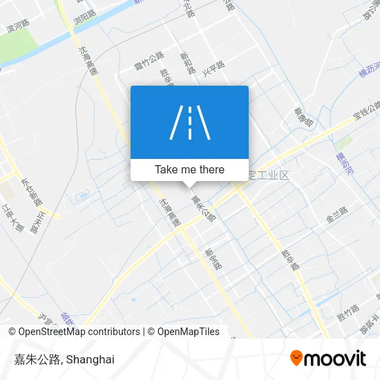 嘉朱公路 map