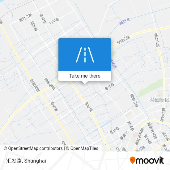 汇发路 map