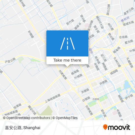 嘉安公路 map