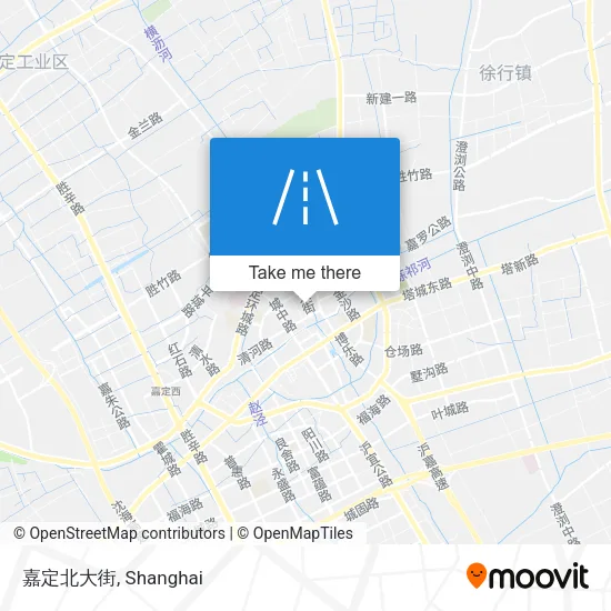 嘉定北大街 map