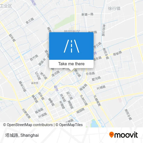 塔城路 map
