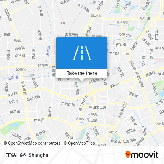 车站西路 map