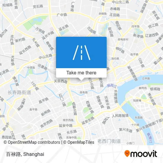 百禄路 map