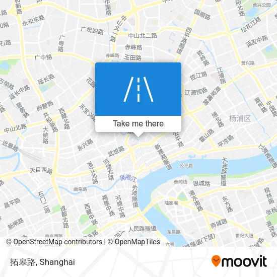 拓皋路 map