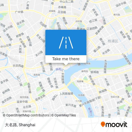 大名路 map