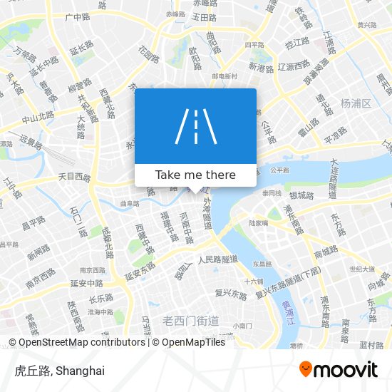 虎丘路 map