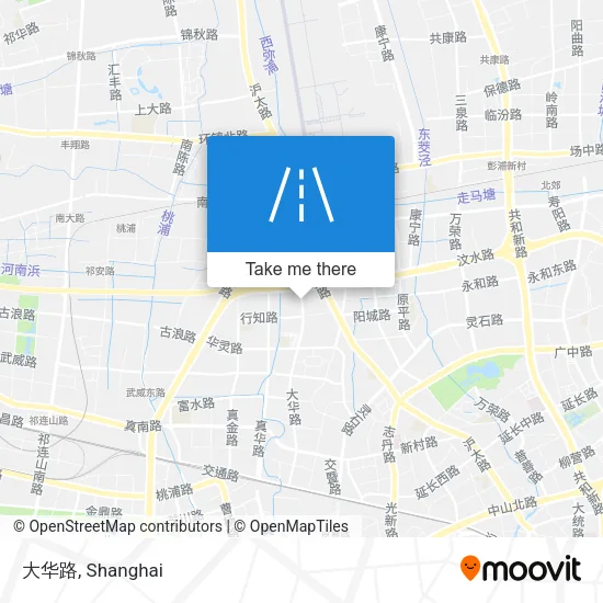 大华路 map