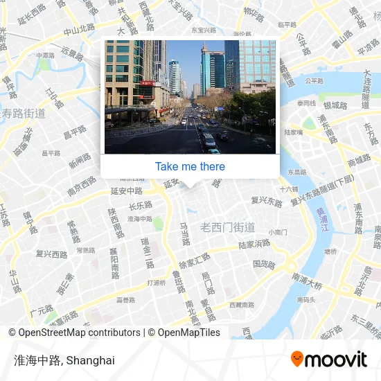 淮海中路 map