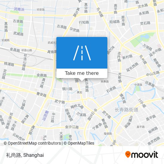 礼尚路 map