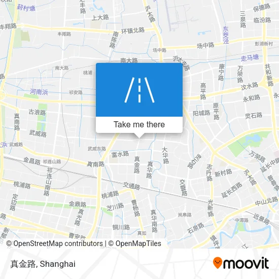 真金路 map