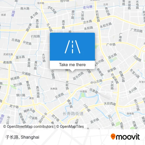 子长路 map