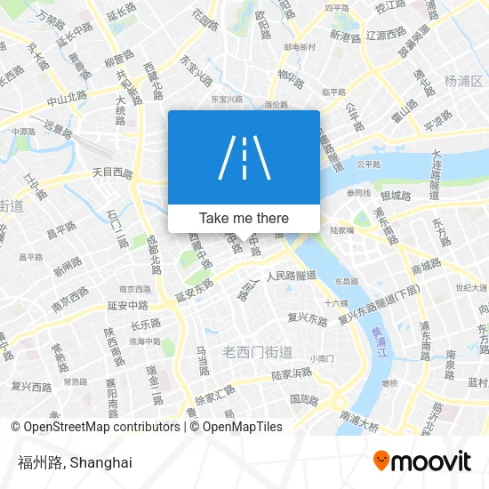 福州路 map