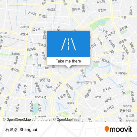 石泉路 map