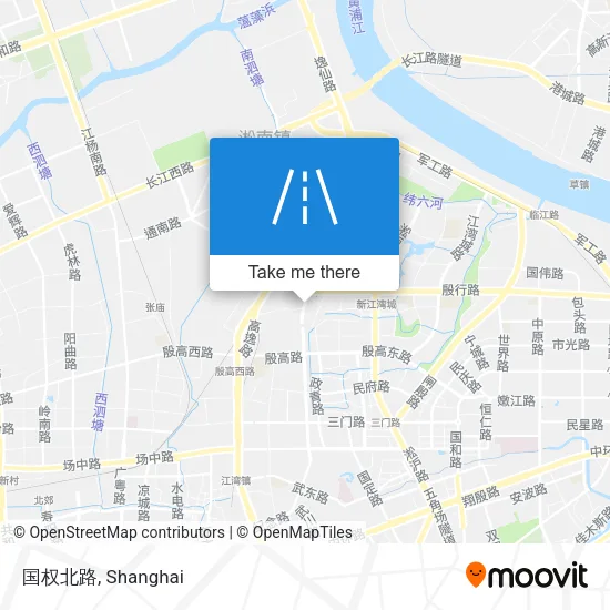 国权北路 map